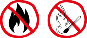 no fire sign